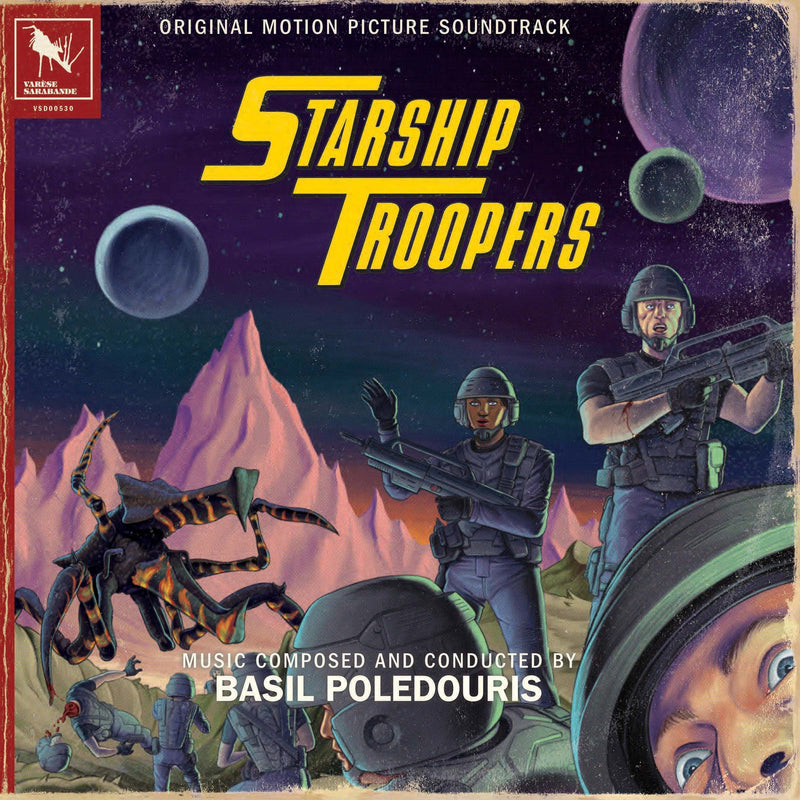 Basil Poledouris – Starship Troopers vinyl record cover