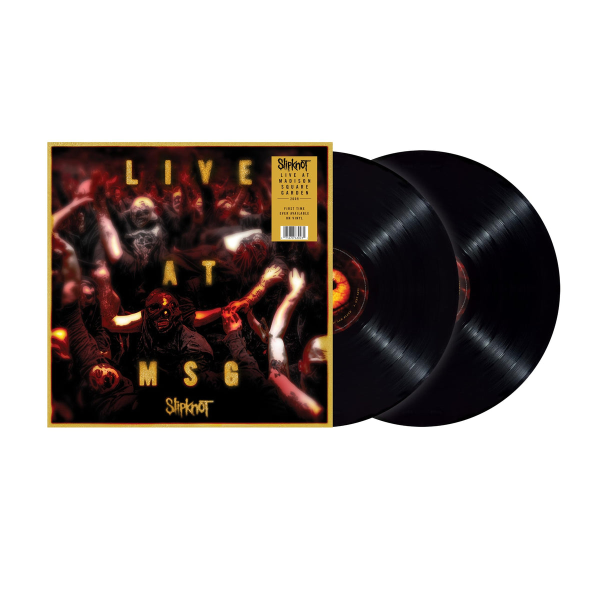 Slipknot – Live at MSG vinyl record cover