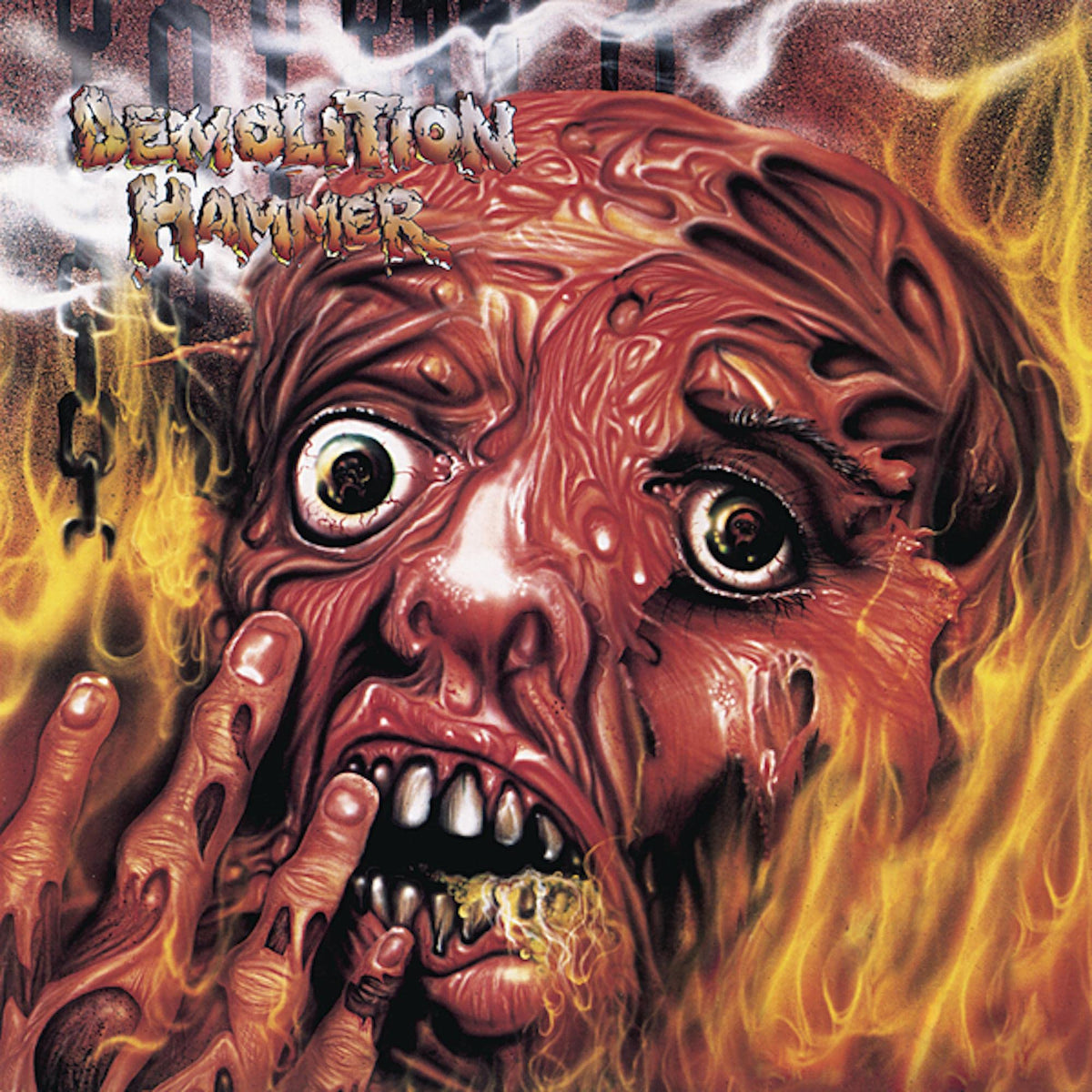Demolition Hammer – Tortured Existence vinyl record cover