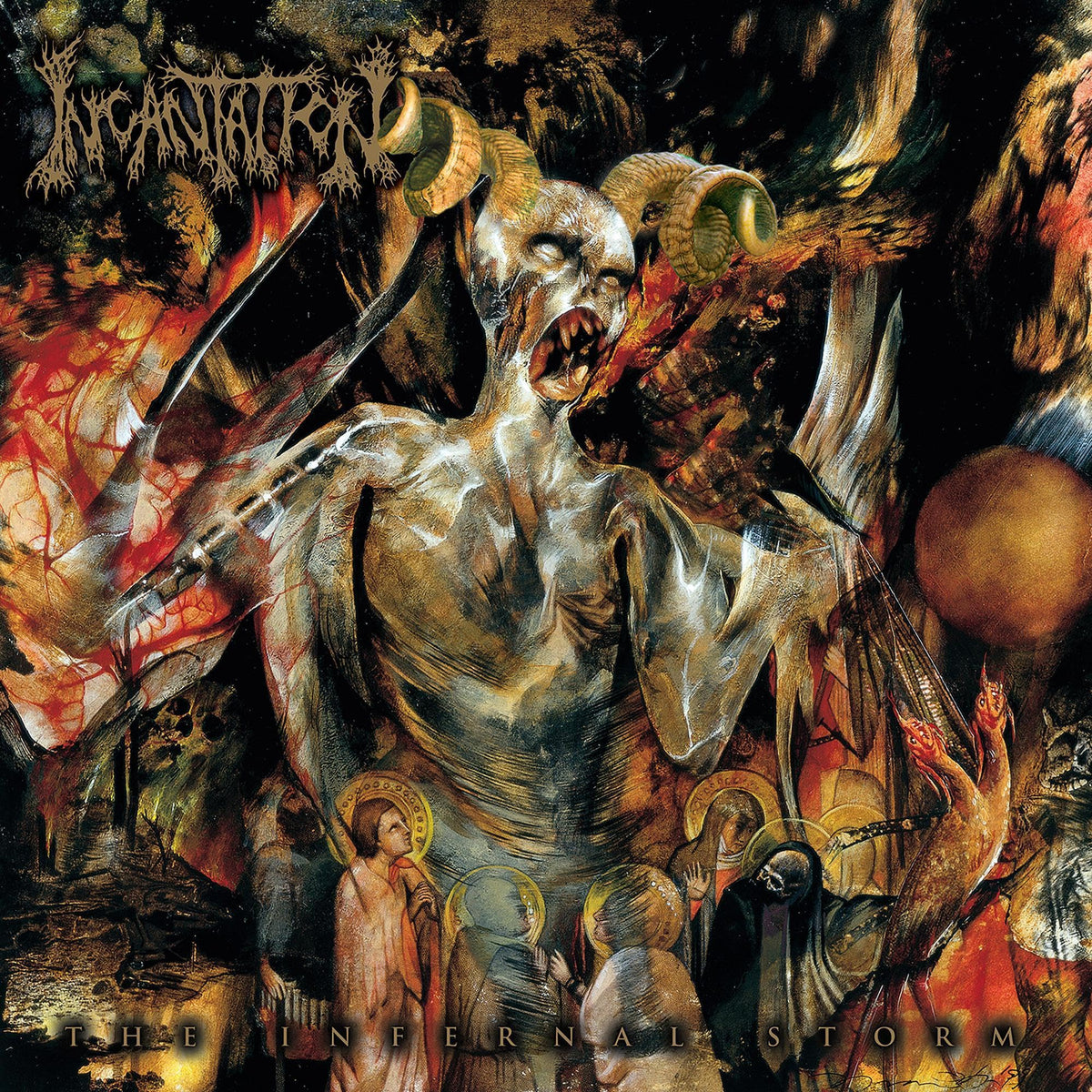 Incantation – The Infernal Storm vinyl record cover