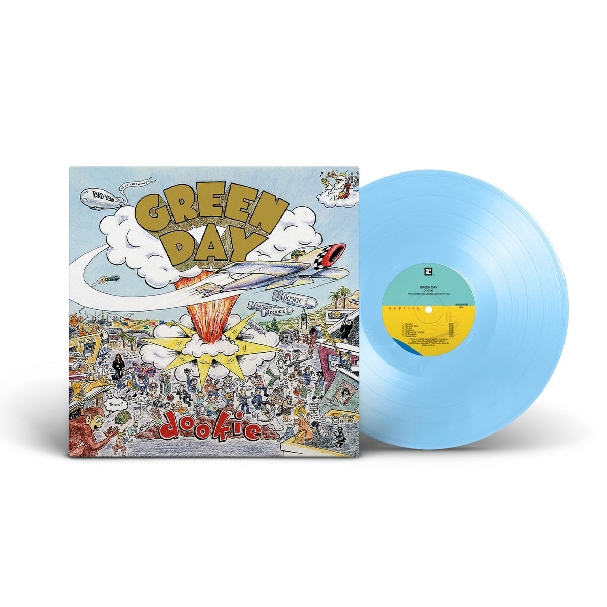 Green Day – Dookie vinyl record cover