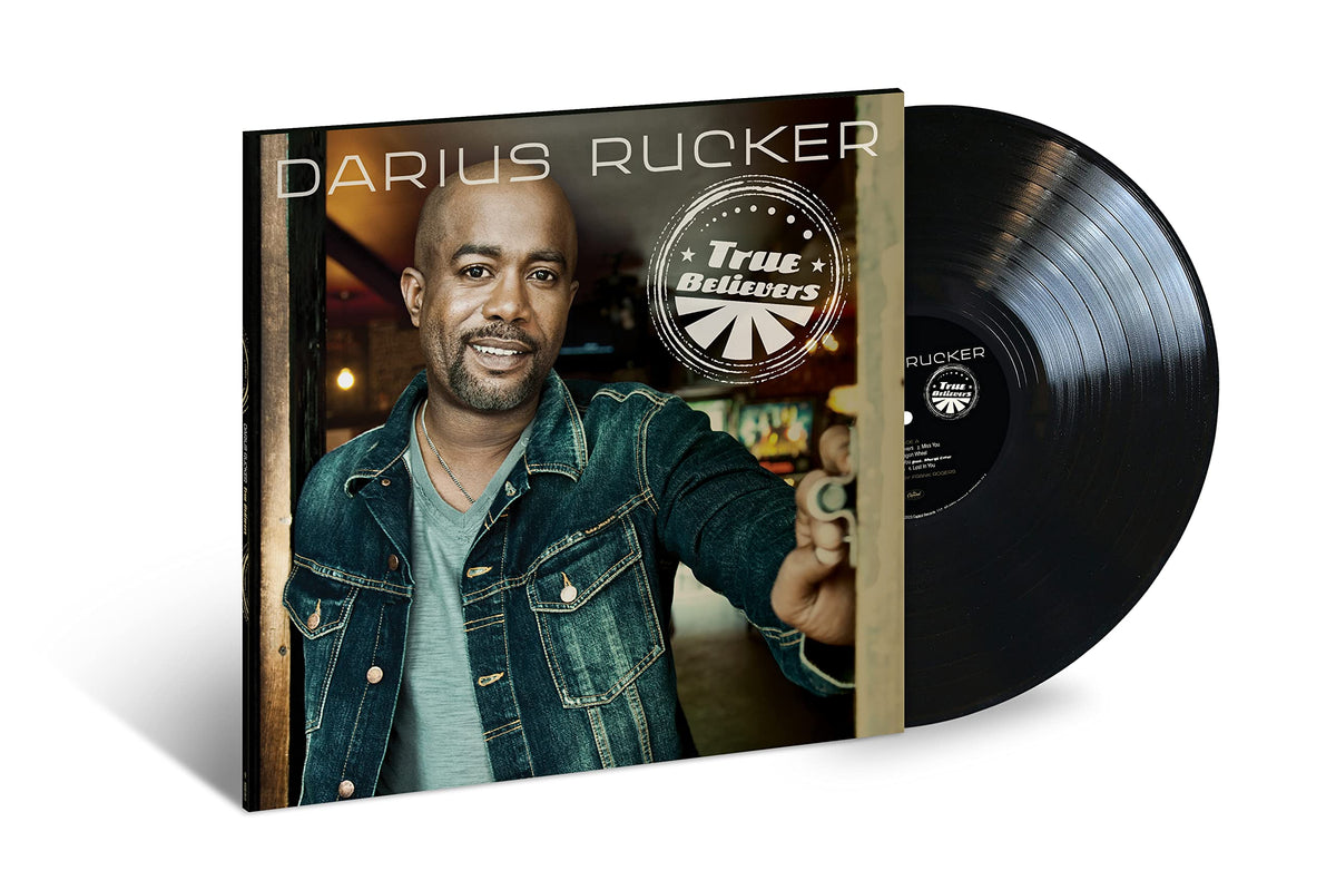 Darius Rucker – True Believers(LP)  by DARIUS RUCKER vinyl record cover