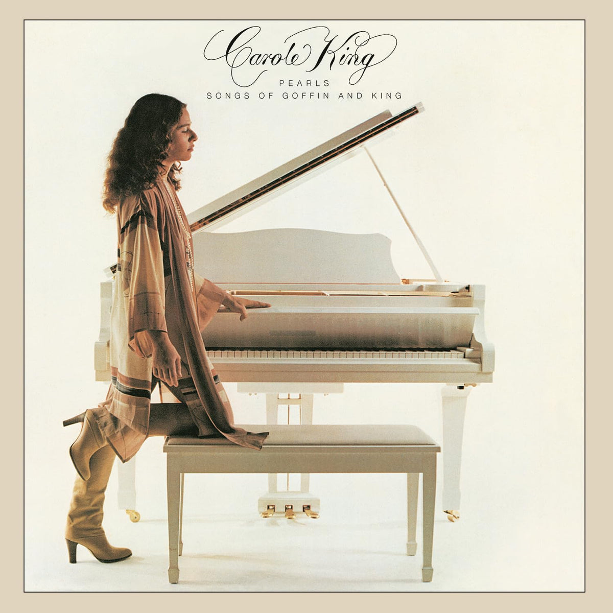 Carole King – Pearls: Songs Of Goffin & King (Clear Vinyl)  by Carole King vinyl record cover