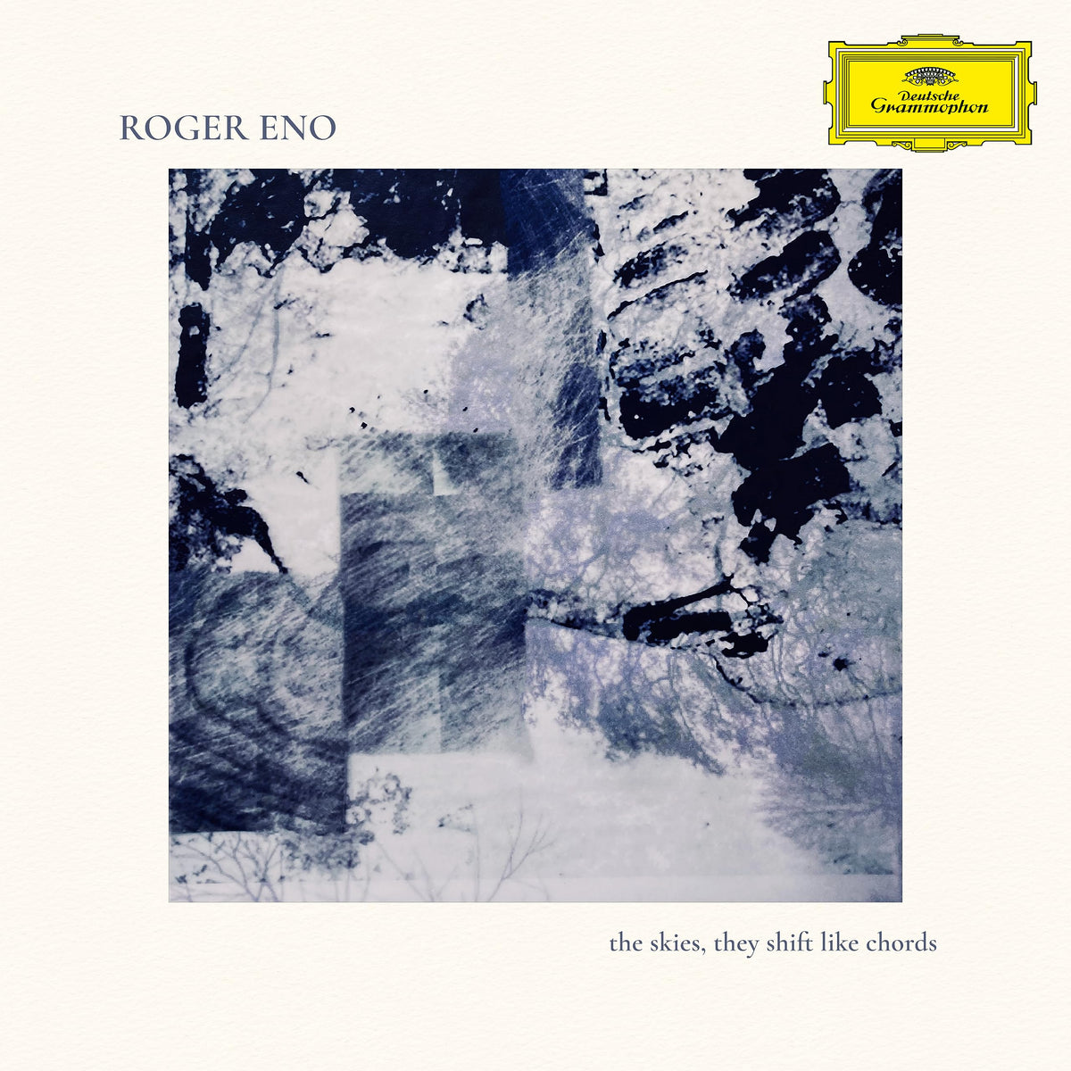 Roger Eno – The Skies, They Shift Like Chords vinyl record cover