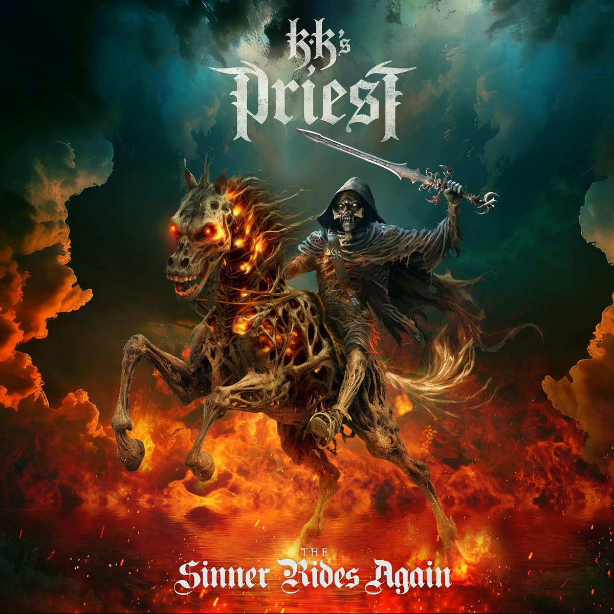 KK's Priest – The Sinner Rides Again vinyl record cover