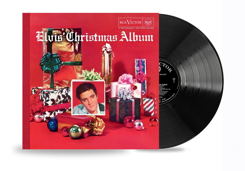 Elvis Presley – Elvis' Christmas Album vinyl record cover