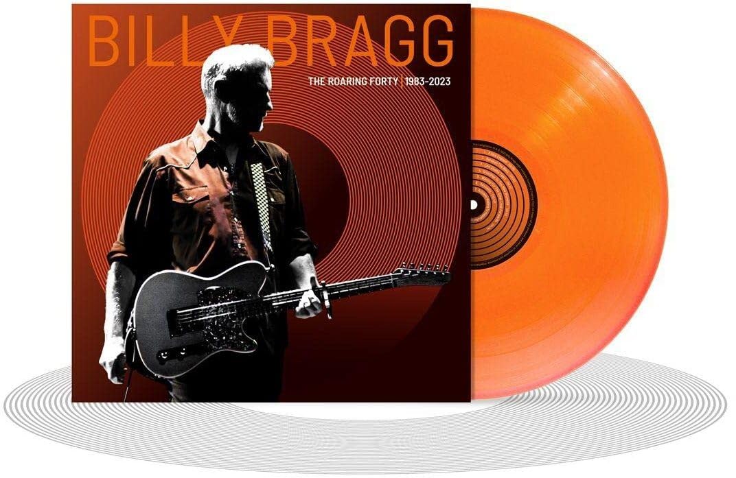 Billy Bragg – The Roaring Forty vinyl record cover