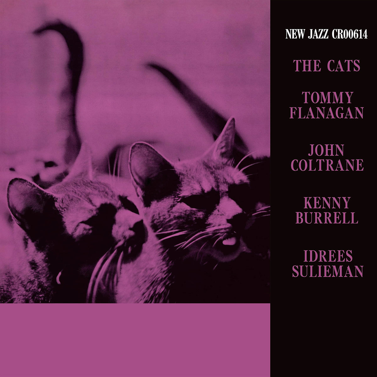 Tommy Flanagan, John Coltrane, Kenny Burrell & Idrees Sulieman – The Cats vinyl record cover