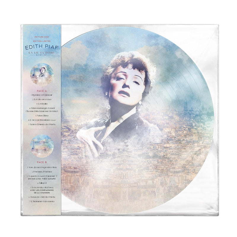 Edith Piaf – La Vie En Rose vinyl record cover
