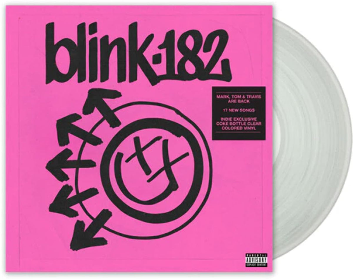 Blink 182 – One More Time (Coke Bottle Clear Vinyl) vinyl record cover