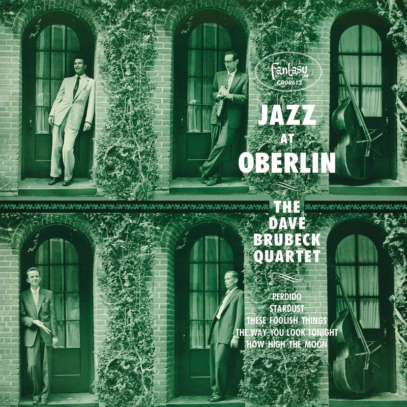 The Dave Brubeck Quartet – Jazz at Oberlin vinyl record cover