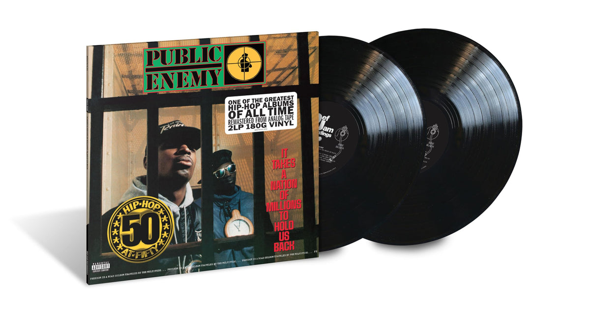 Public Enemy – It Takes a Nation of Millions to Hold Us Back vinyl record cover