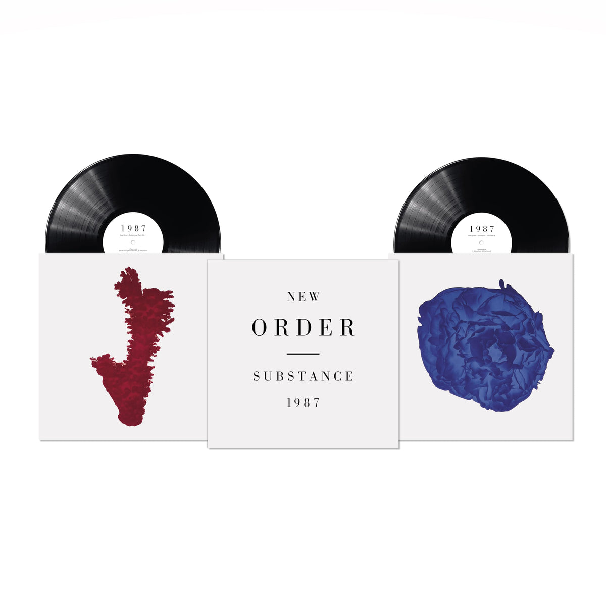 New Order – Substance vinyl record cover