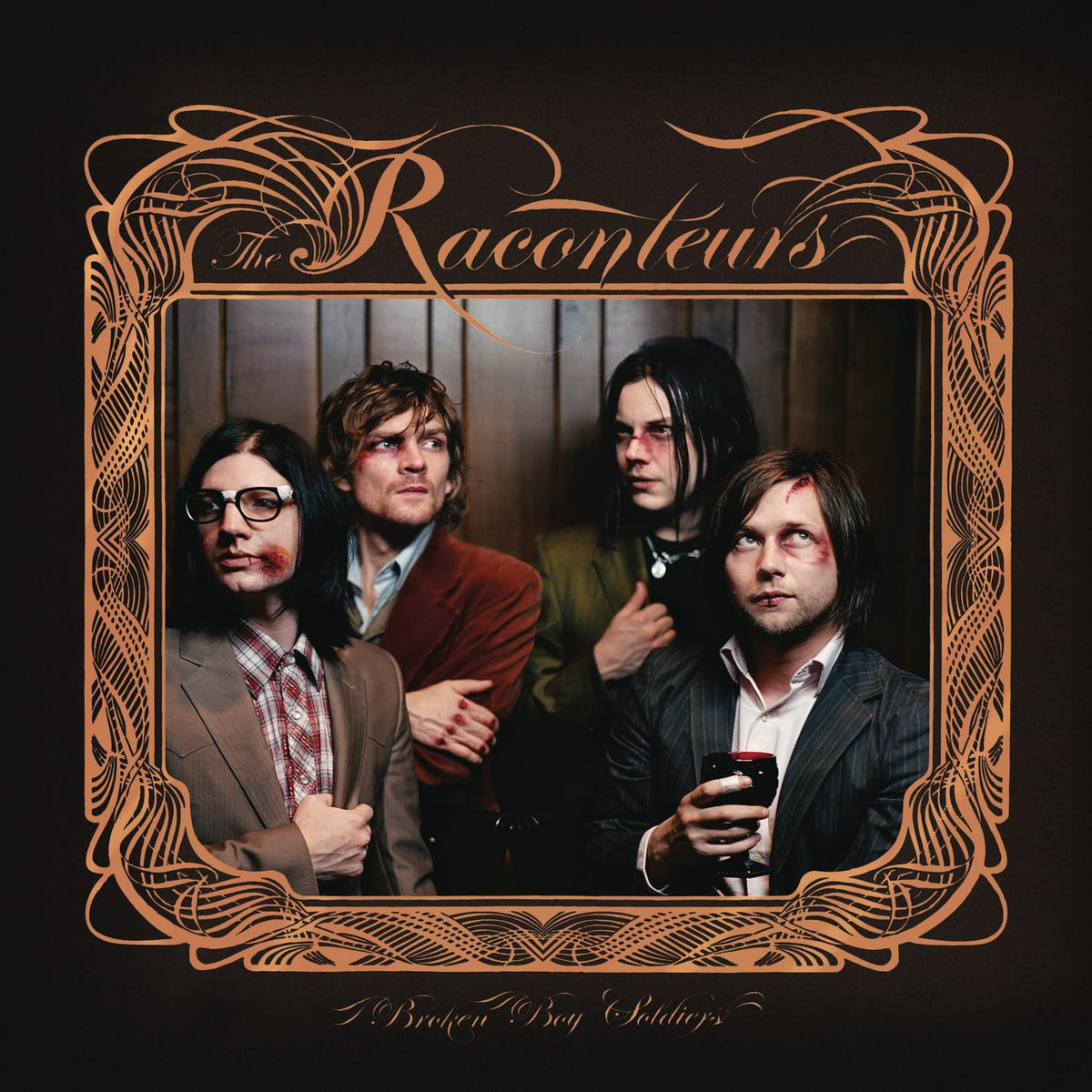 The Raconteurs – Broken Boy Soldiers vinyl record cover