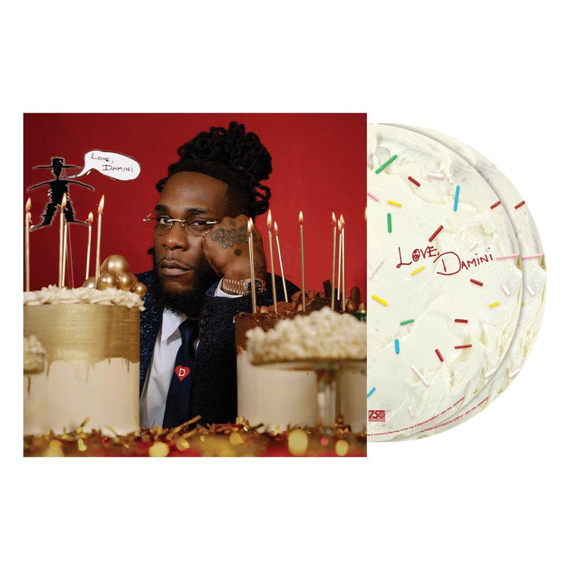 Burna Boy – Love, Damini vinyl record cover