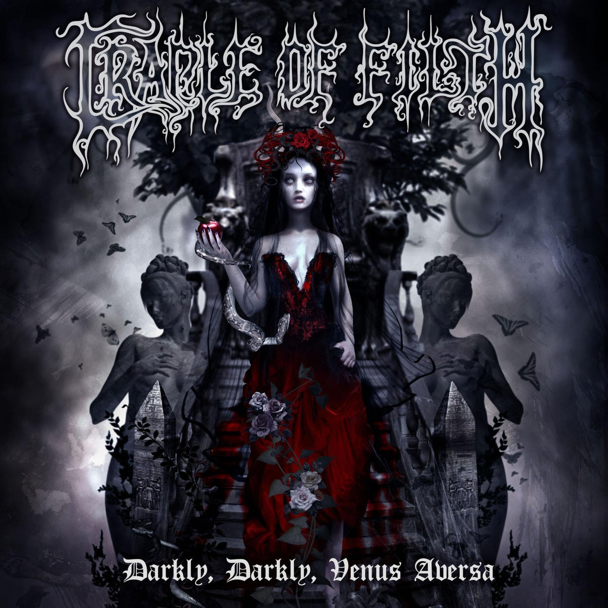 Cradle of Filth – Darkly Darkly Venus Aversa vinyl record cover