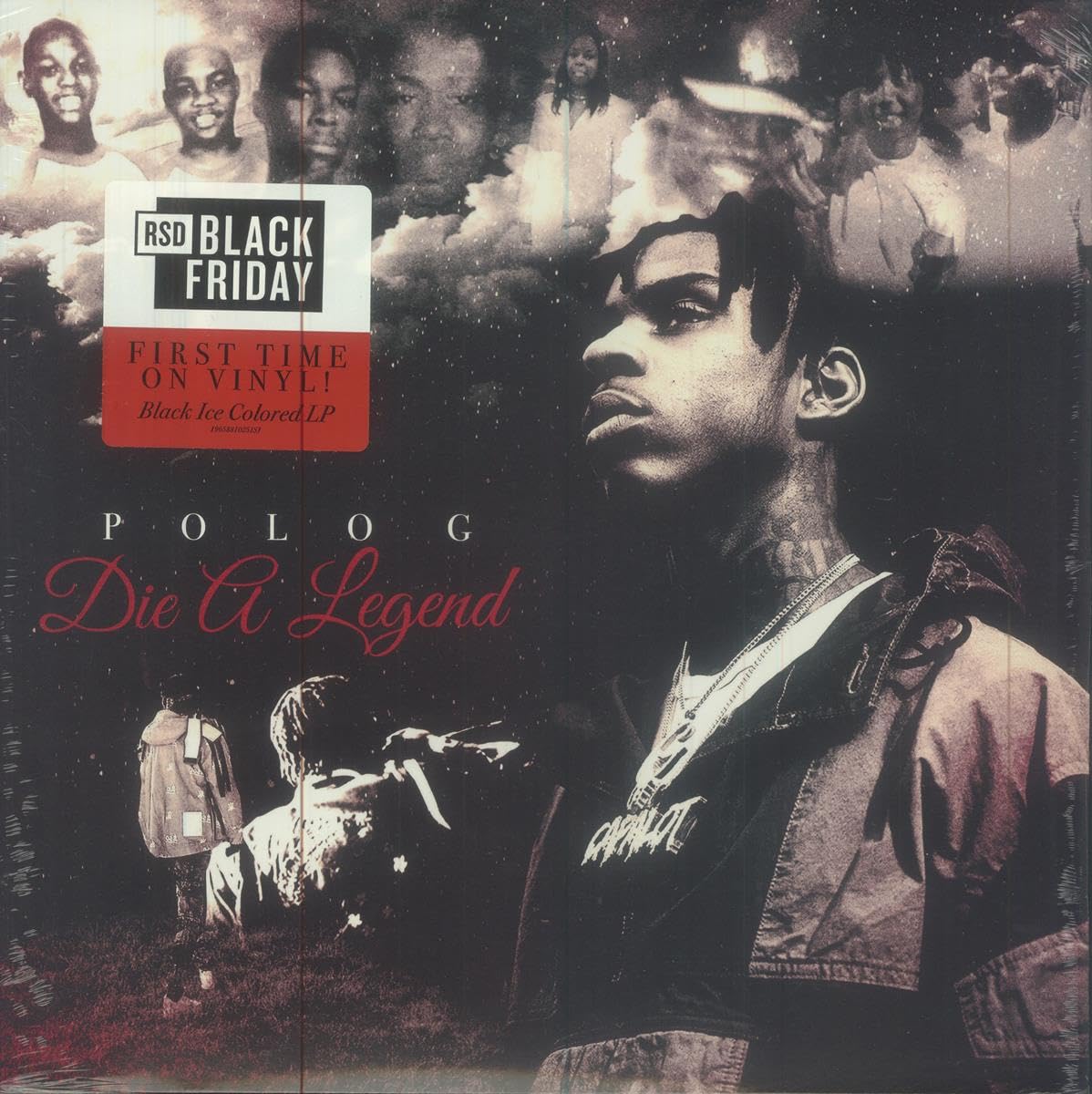 Polo G – Die A Legend (X) (Black Ice Vinyl) (RSD 2023) vinyl record cover