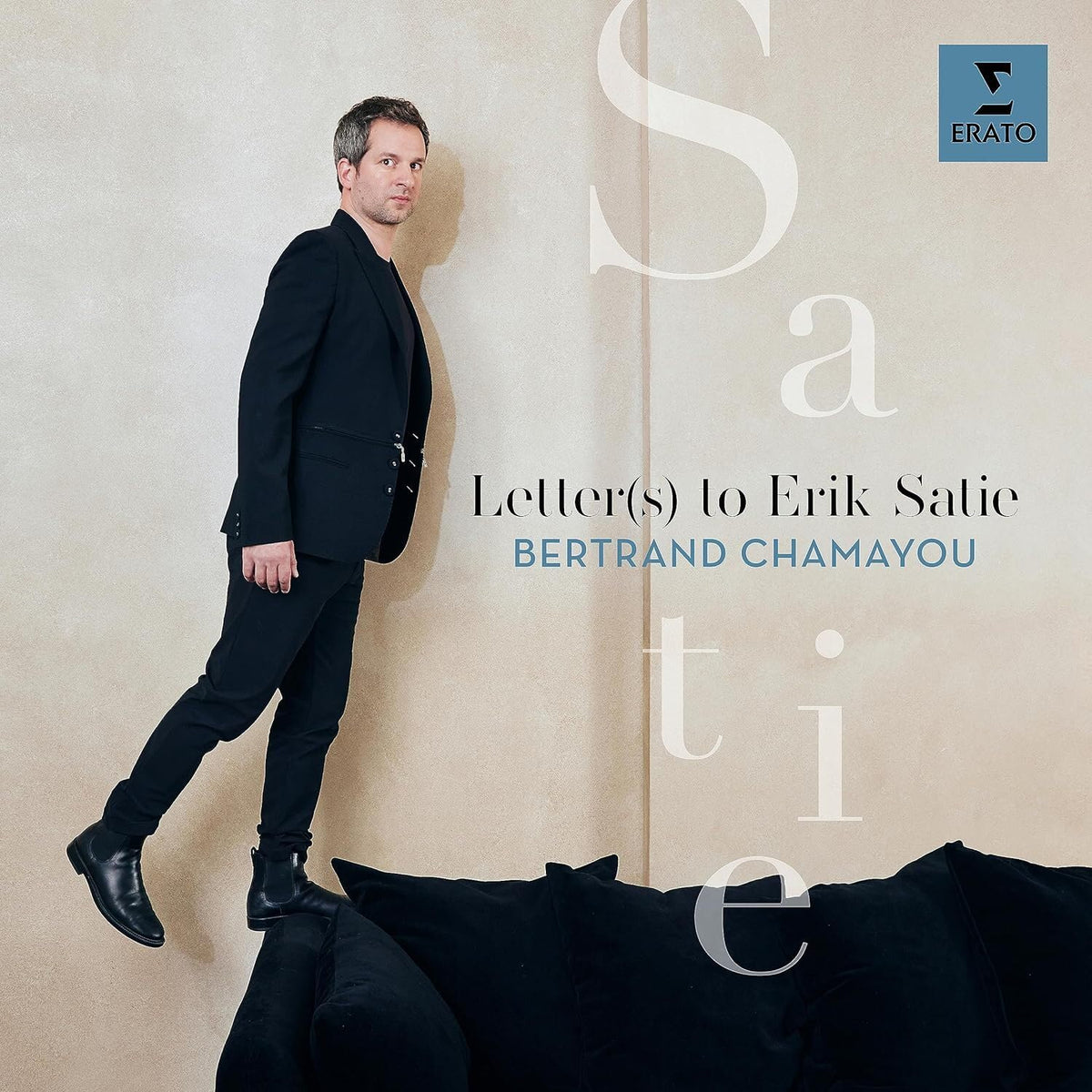 Erik Satie – Bertrand Chamayou: Letter(s) to Erik Satie vinyl record cover