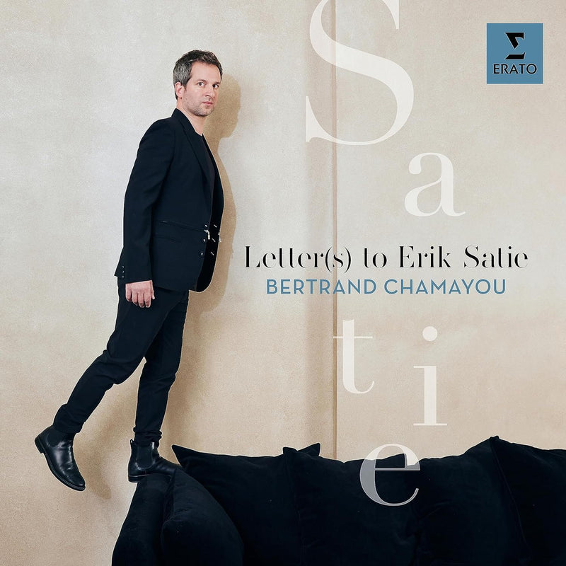 Erik Satie – Bertrand Chamayou: Letter(s) to Erik Satie vinyl record cover