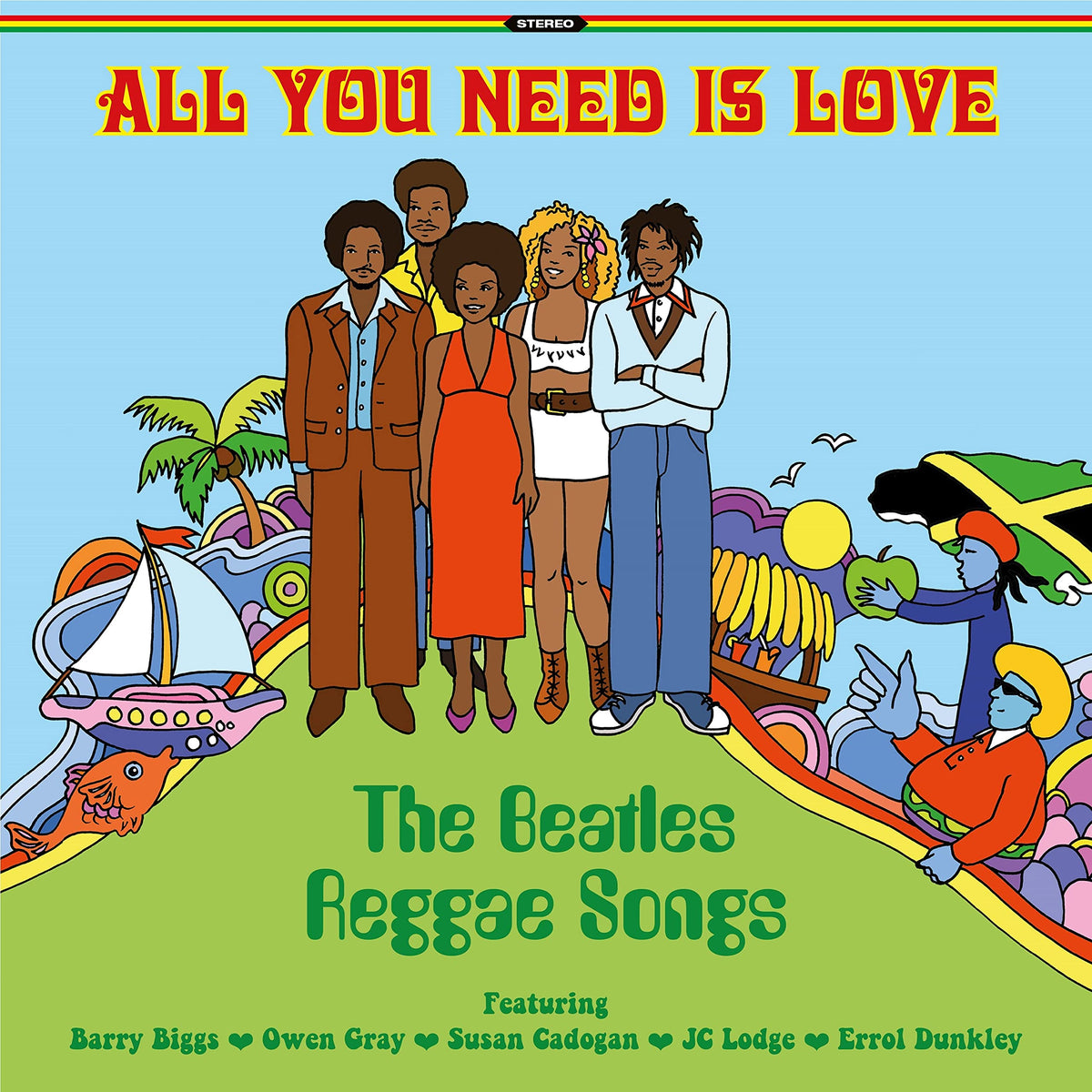 Various Artists – All You Need Is Love vinyl record cover