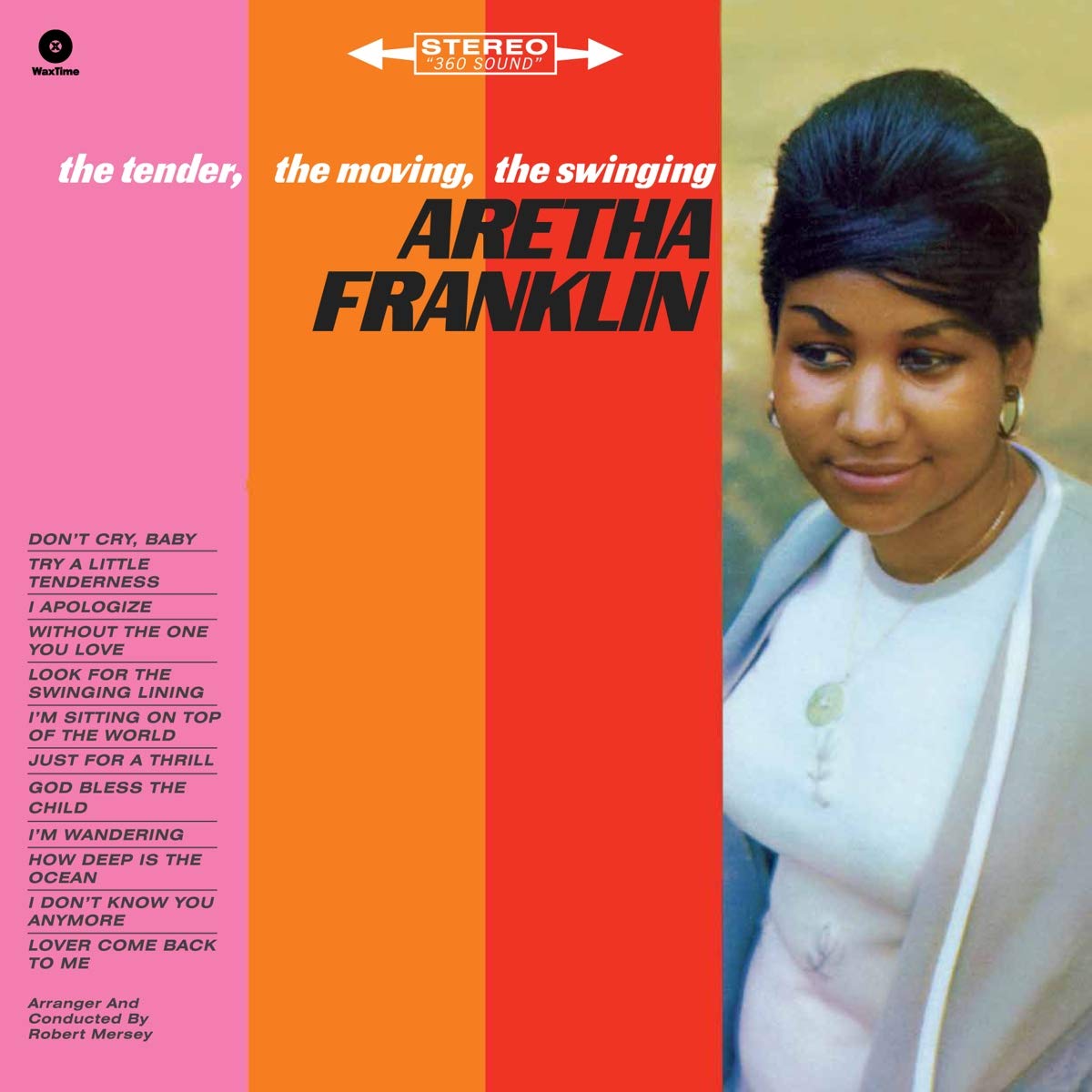 Aretha Franklin – The Tender, the Moving, the Swinging Aretha Franklin vinyl record cover