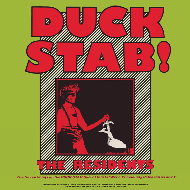The Residents – Duck Stab!/Buster & Glen vinyl record cover