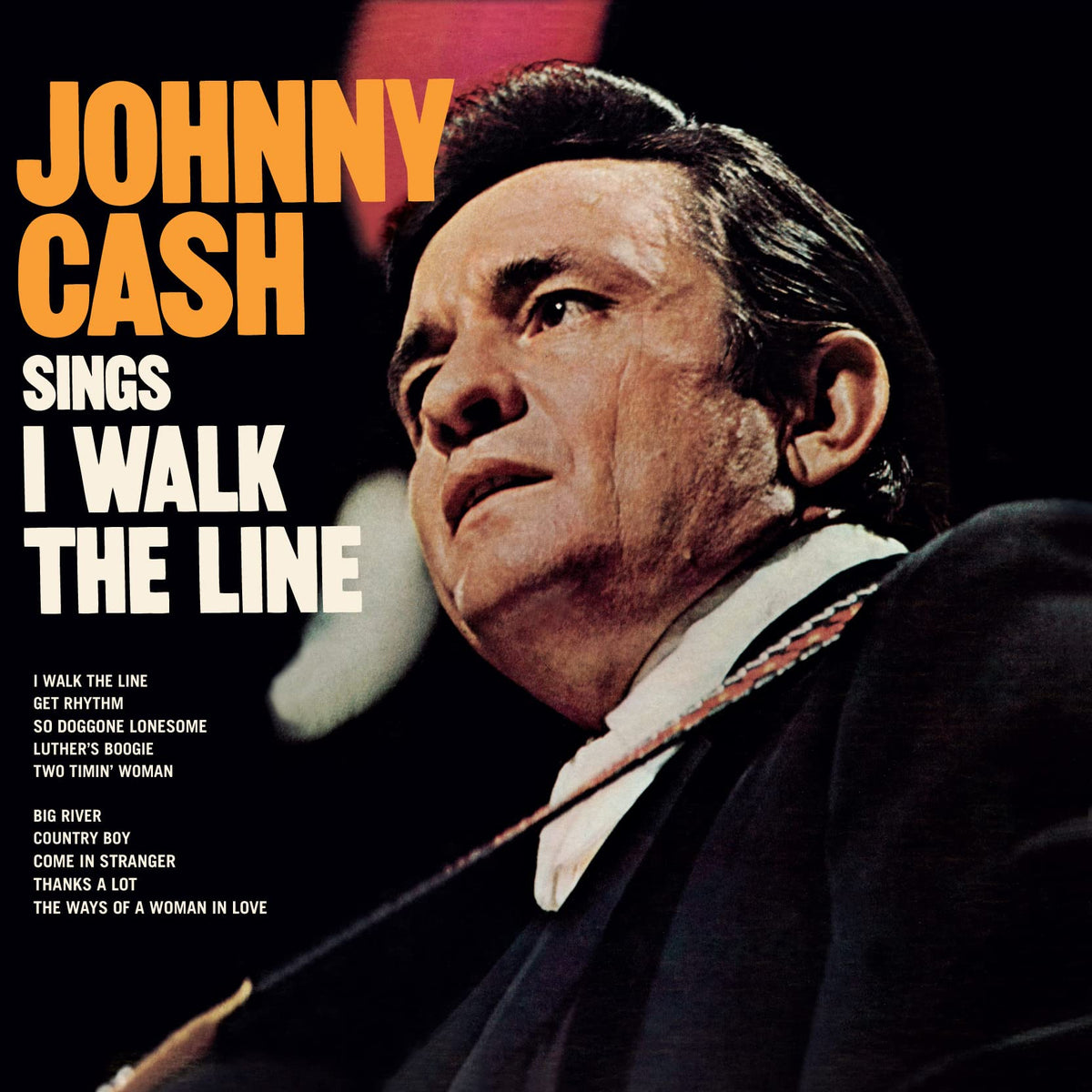 Johnny Cash – Johnny Cash Sings I Walk the Line vinyl record cover