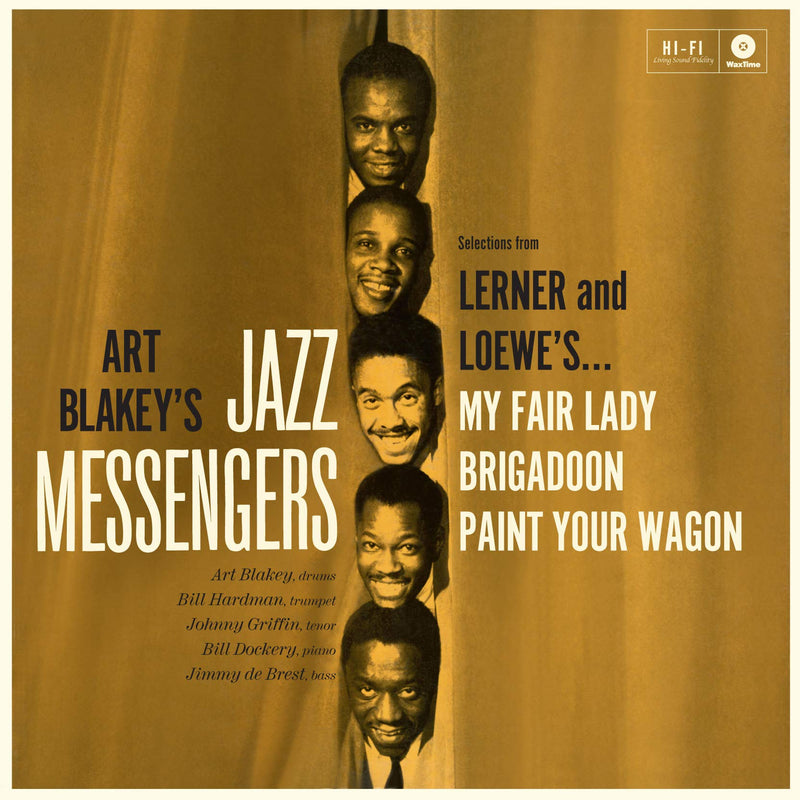 Art Blakey and the Jazz Messengers – Art Blakey & the Jazz Messengers Play Lerner & Loewe vinyl record cover