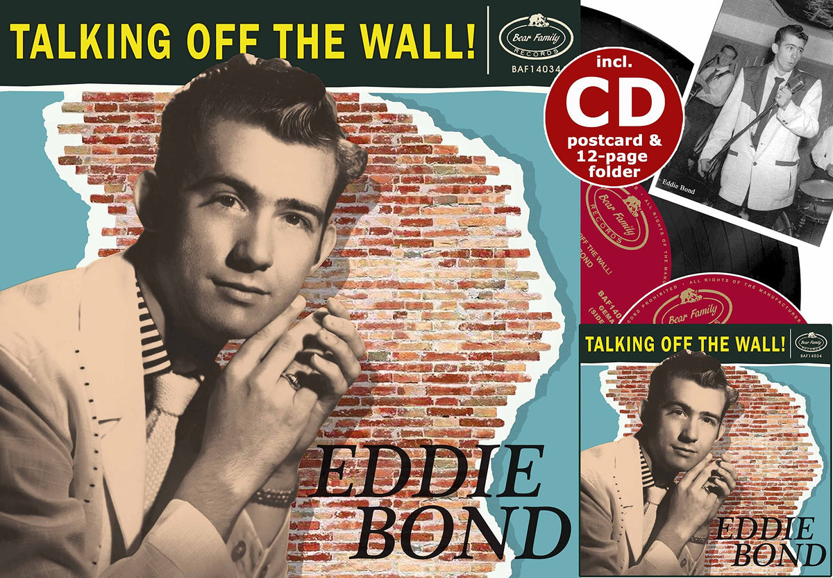Eddie Bond – Talking Off the Wall! vinyl record cover