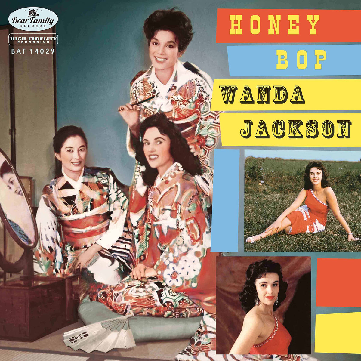 Wanda Jackson – Honey Bop vinyl record cover