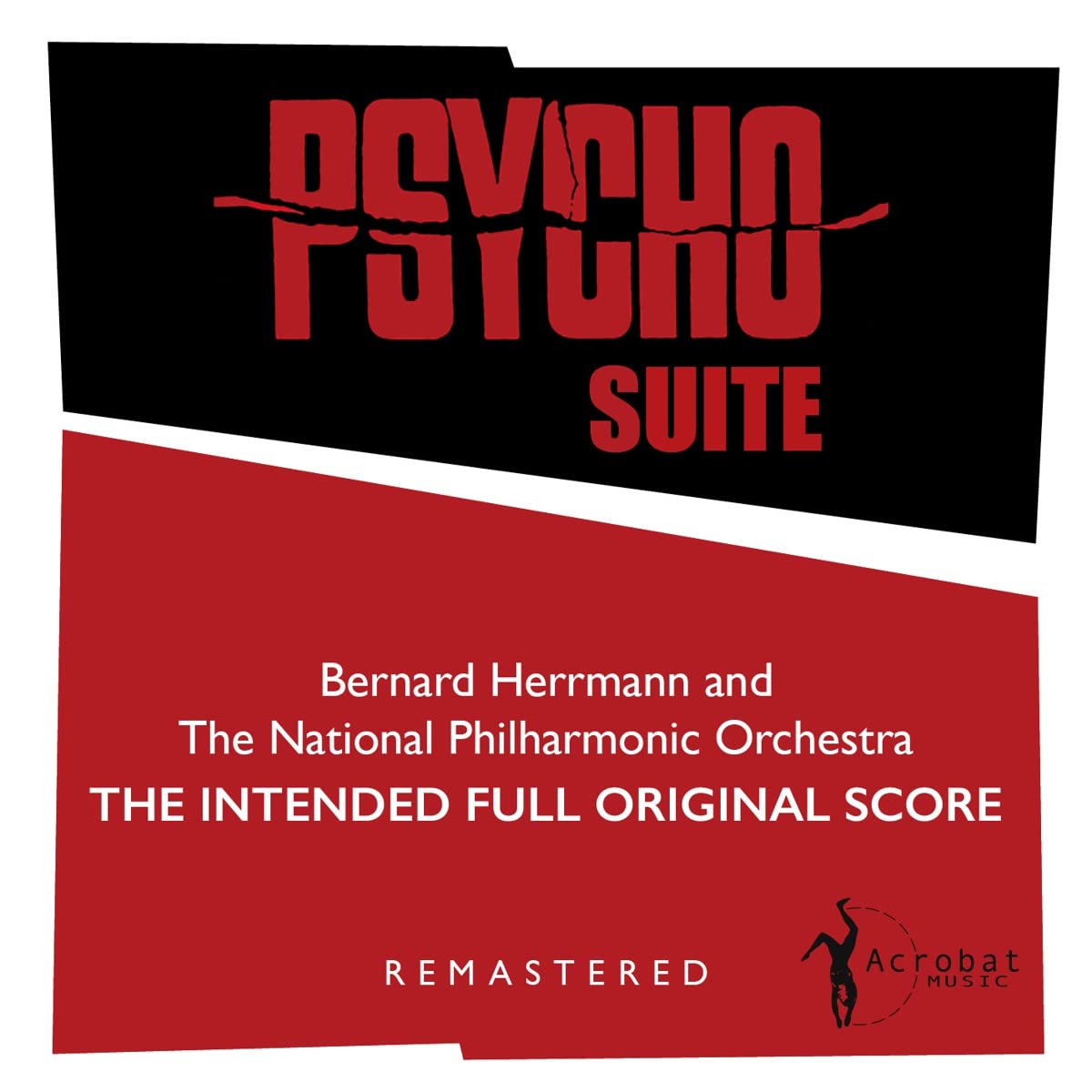 Bernard Herrmann and The National Philharmonic Orchestra – Psycho Suite vinyl record cover