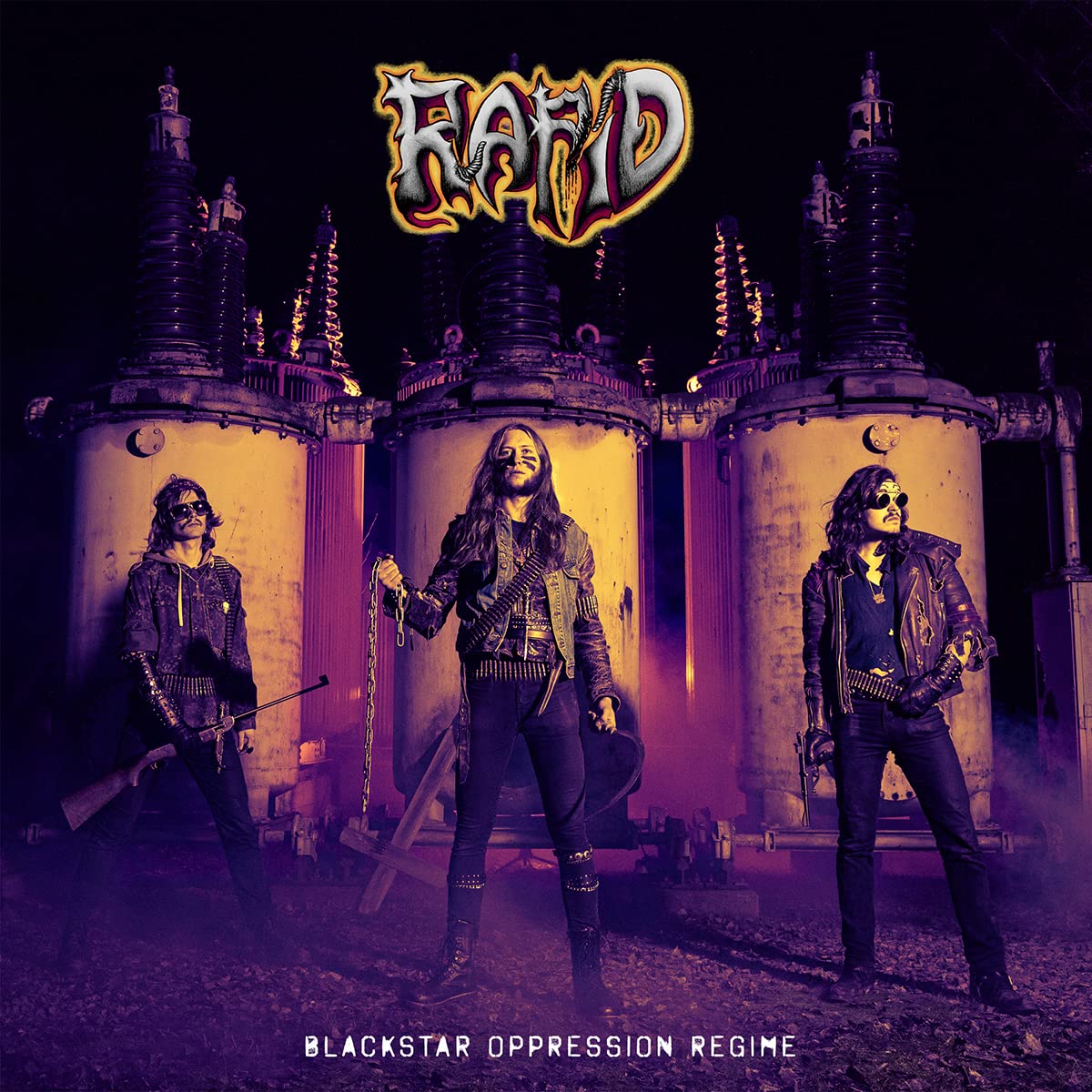 Rapid – Blackstar Oppression Regime vinyl record cover