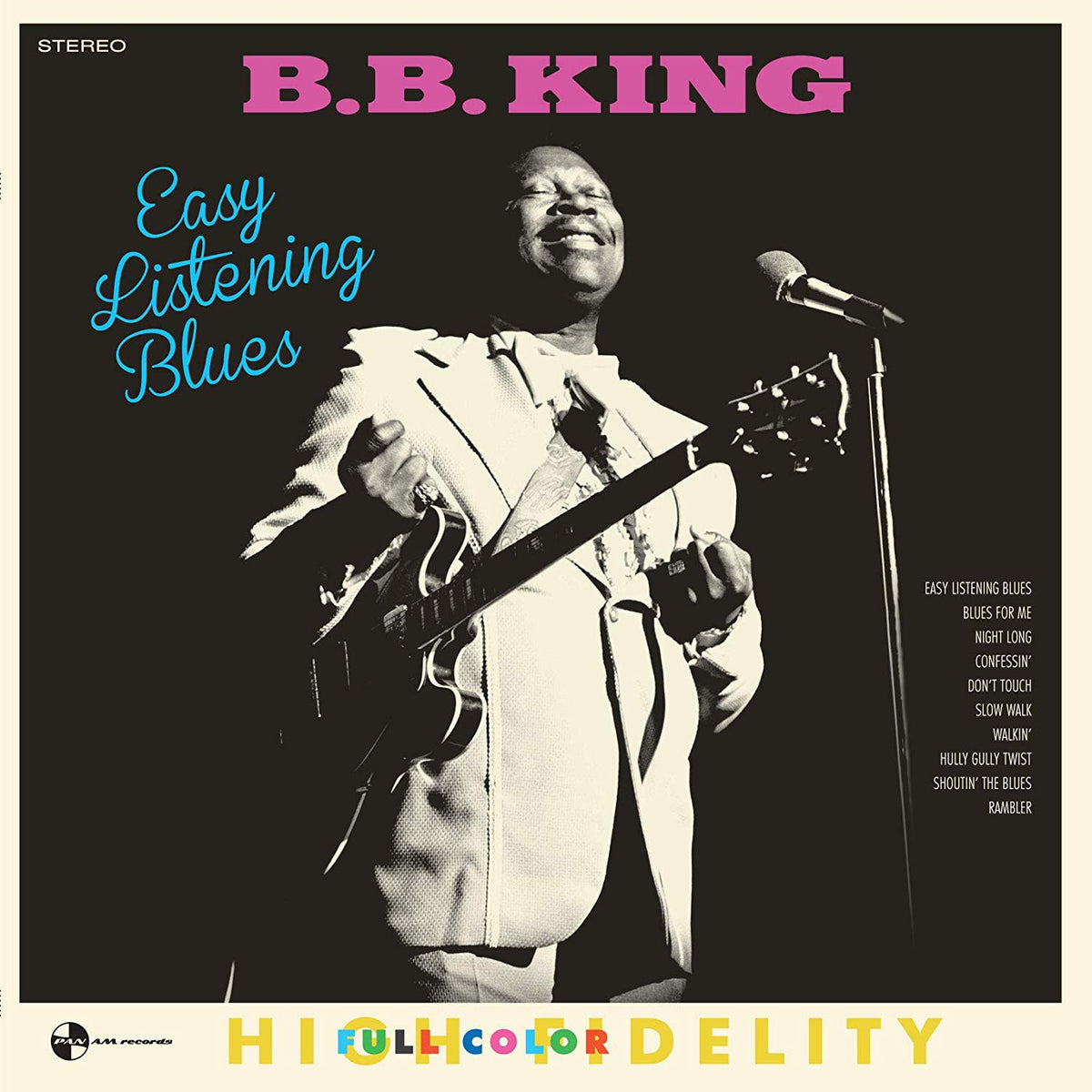 B.B. King – Easy Listening Blues vinyl record cover