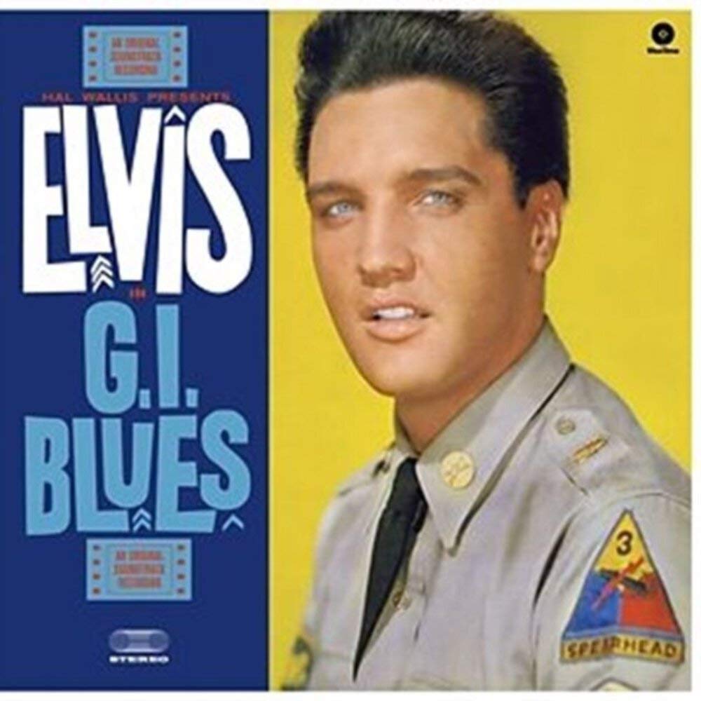 Elvis Presley – Gi Blues vinyl record cover
