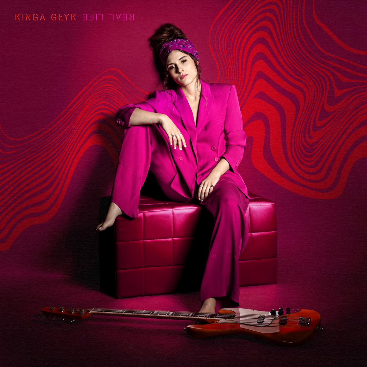 Kinga Glyk – Not Real (LP)  by Kinga Glyk vinyl record cover