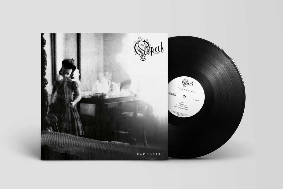 Opeth – Damnation (20th Anniversary Edition) (Standard Black Vinyl) (LP)  by Opeth vinyl record cover