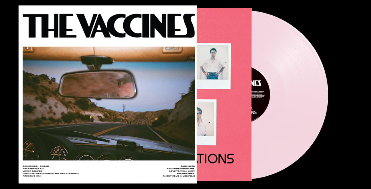 The Vaccines – Pick-Up Full Of Pink Carnations (Baby Pink Vinyl) (LP) by Vaccines,The vinyl record cover