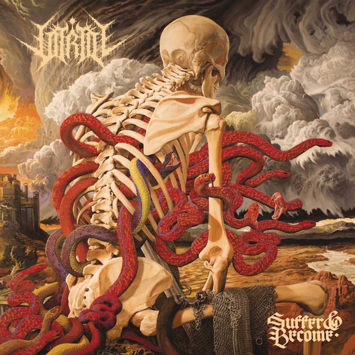Vitriol – Suffer & Become (Orange Crush Lp) (LP)  by Vitriol vinyl record cover