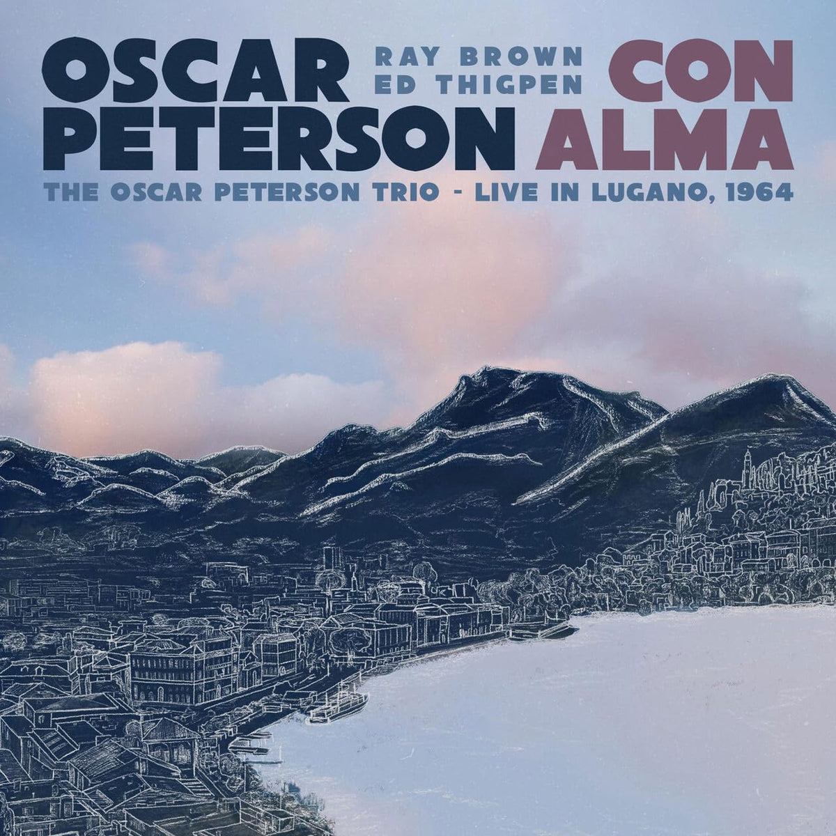 The Oscar Peterson Trio – Con Alma vinyl record cover