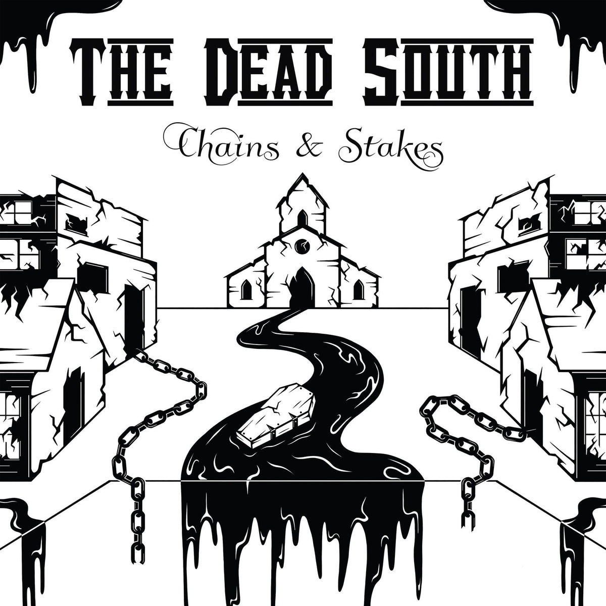 The Dead South – Chains & Stakes vinyl record cover
