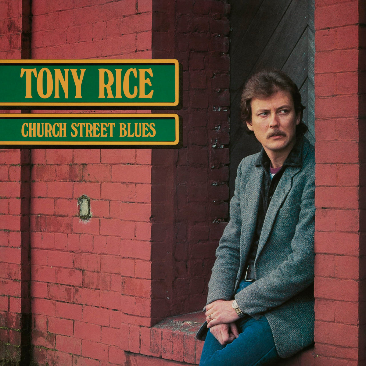 Tony Rice – Church Street Blues vinyl record cover