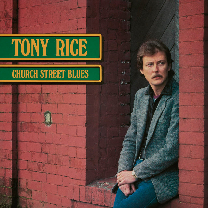 Tony Rice – Church Street Blues vinyl record cover