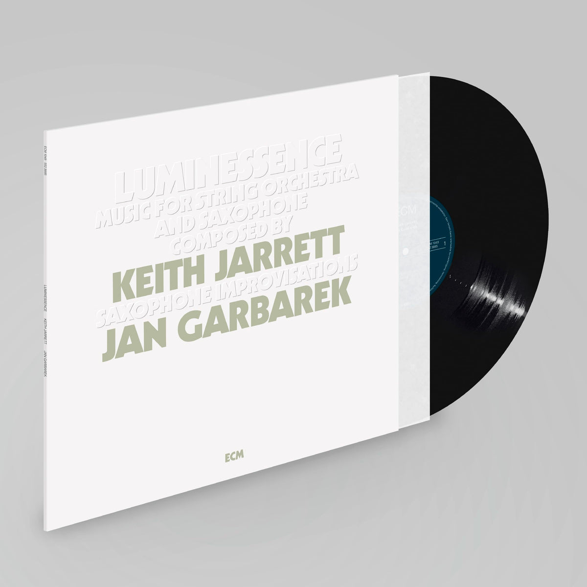 Keith Jarrett & Jan Garbarek – Luminessence vinyl record cover