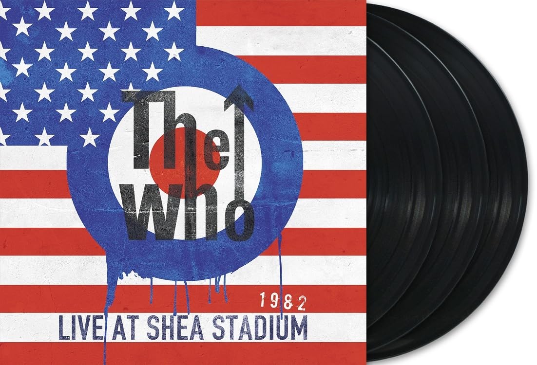 The Who – Live at Shea Stadium 1982 vinyl record cover