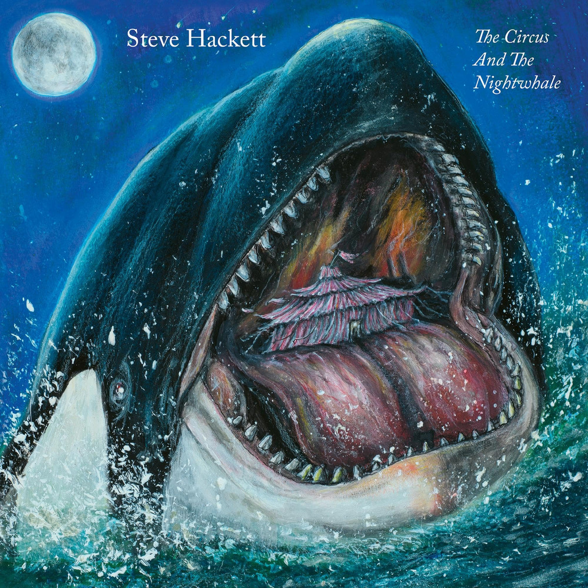 Steve Hackett – The Circus And The Nightwhale (Gatefold Black Lp & Lp Booklet) (LP)  by Steve Hackett vinyl record cover
