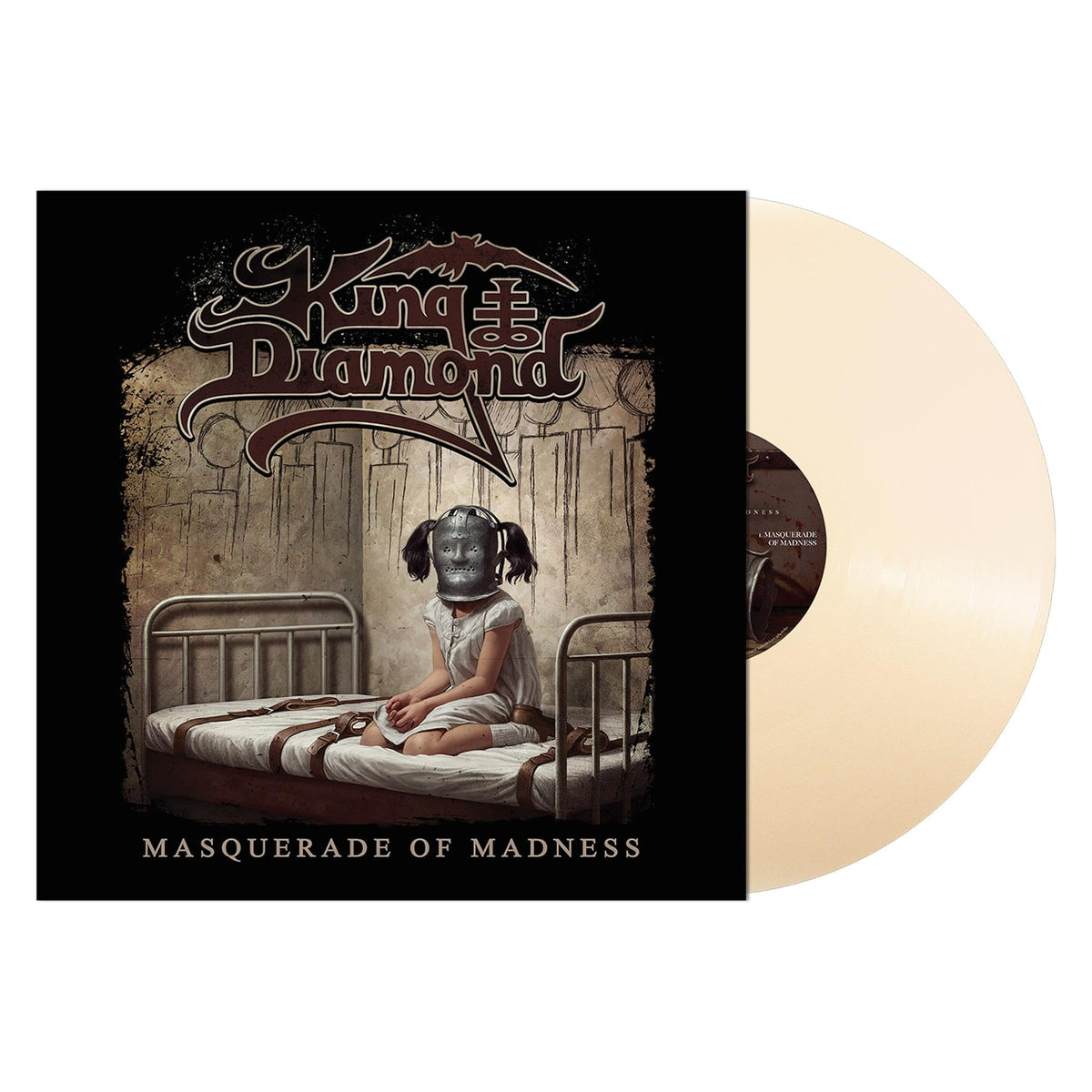 King Diamond – Masquerade Of Madness (Bone Vinyl) (LP)  by King Diamond vinyl record cover