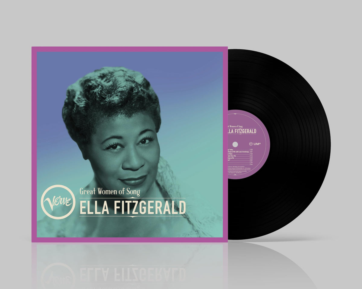 Ella Fitzgerald – GREAT WOMAN OF SONG (LP)  by ELLA FITZGERALD vinyl record cover