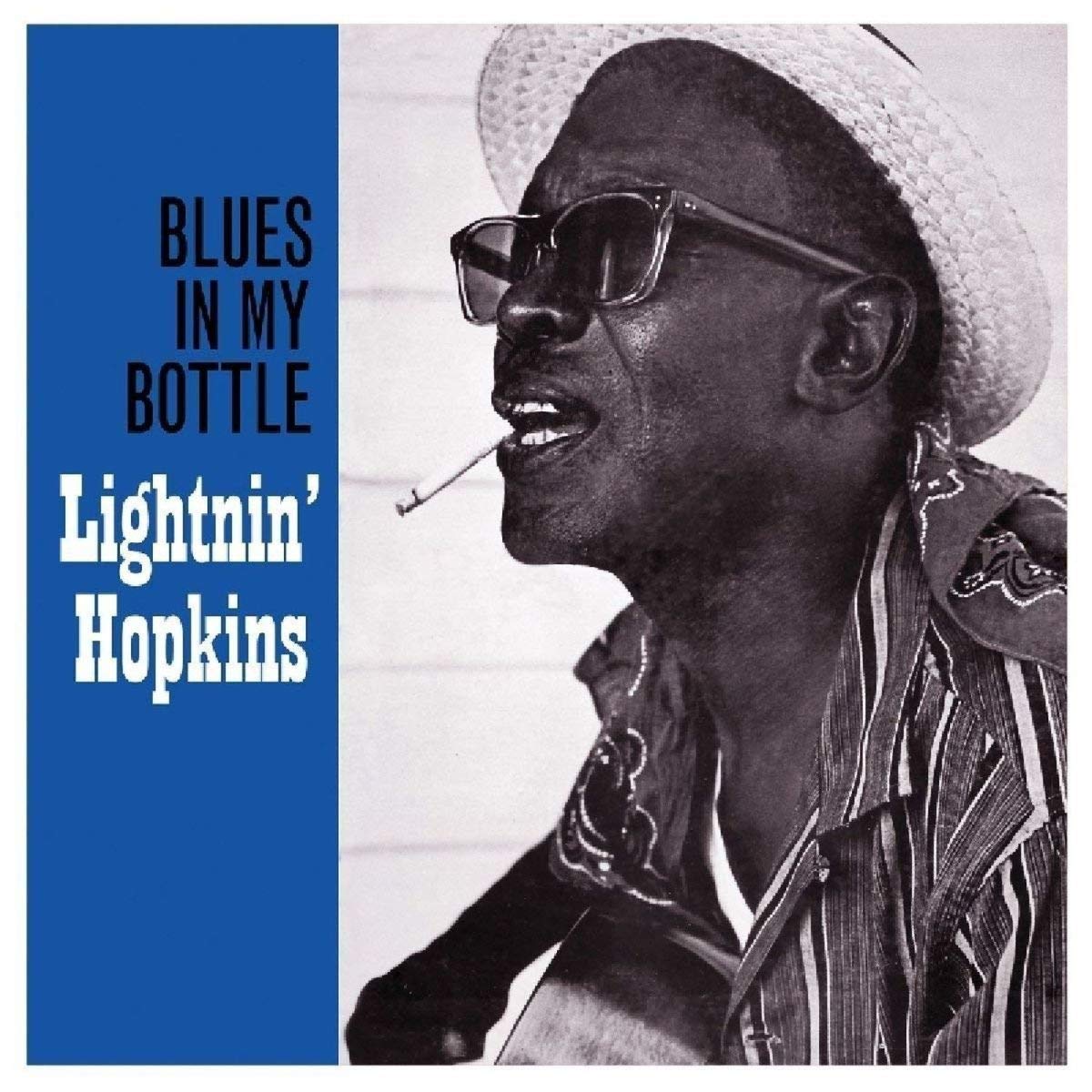 Lightnin' Hopkins – Blues in My Bottle vinyl record cover