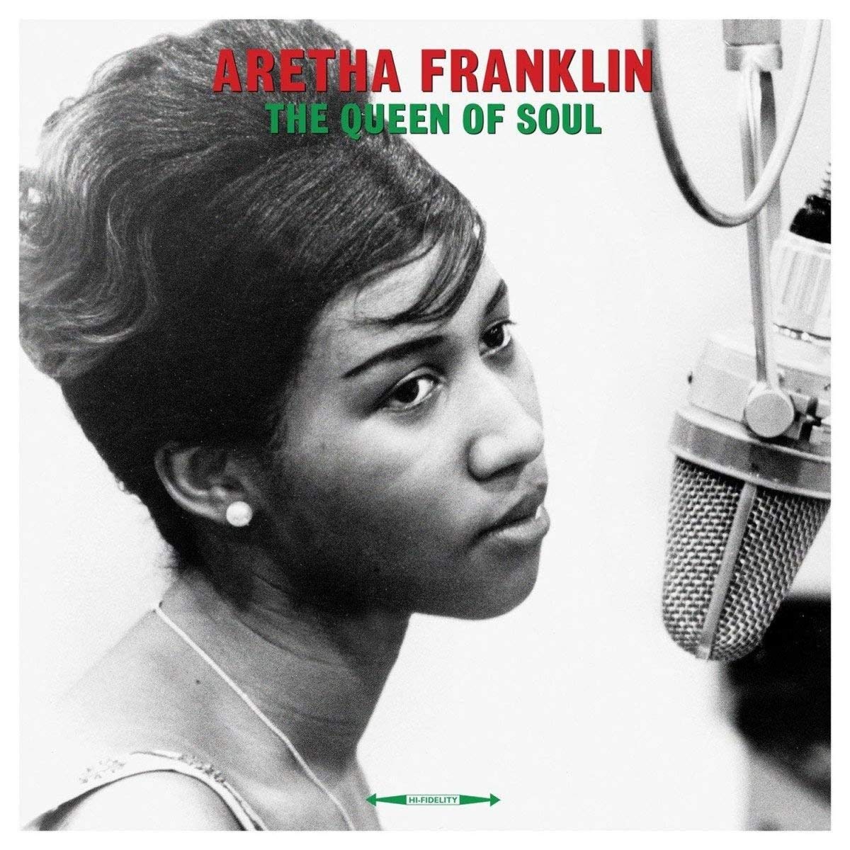 Aretha Franklin – The Queen of Soul vinyl record cover