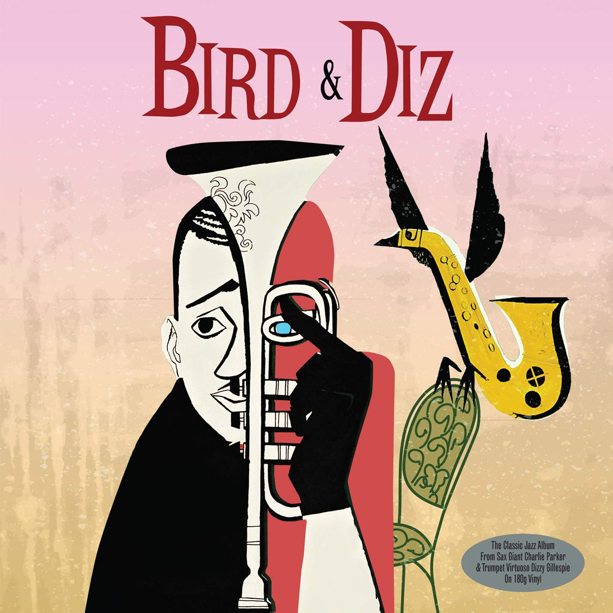 Charlie Parker & Dizzy Gillespie – Bird & Diz vinyl record cover